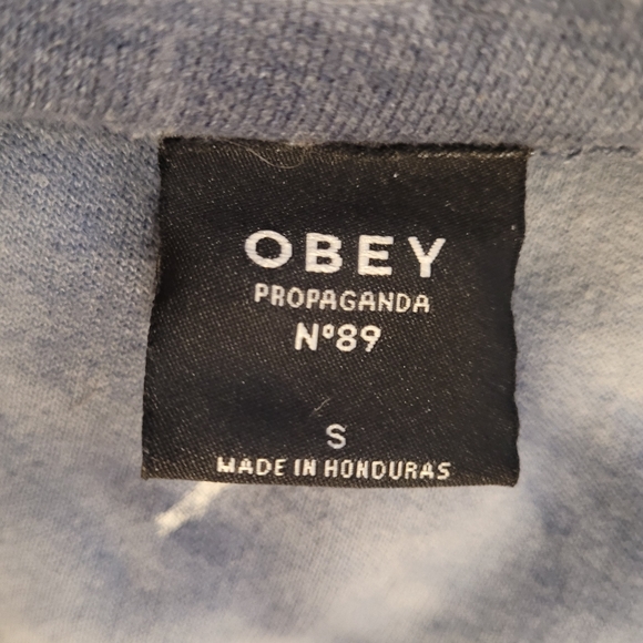 SM obey tie dye crew neck - Picture 4 of 4